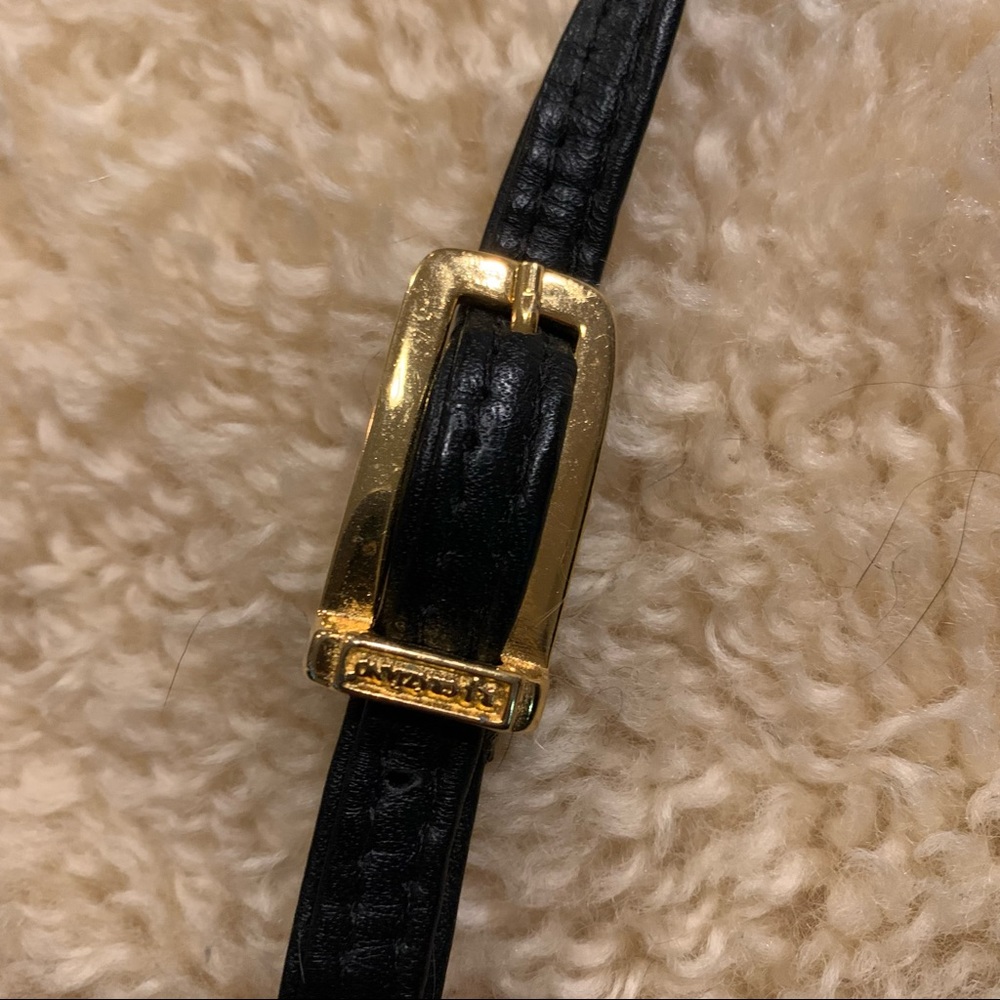 Vintage R.J. GRAZIANO Black Shoulder Bag with Jeweled Accent - Picture 11 of 13